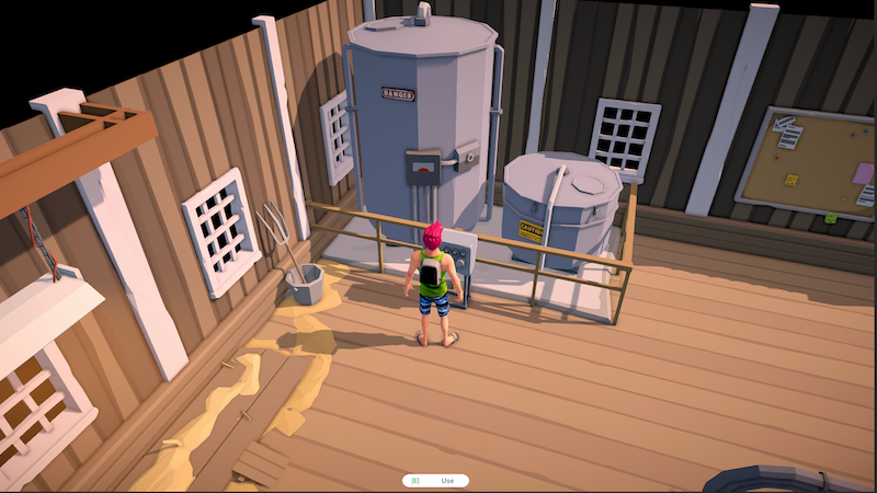 The Ranchers autofeeder interior terminal and control panel